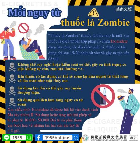 【喪屍菸油暗藏危機!-毒品】-越