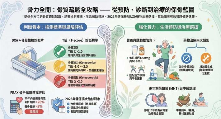 更年期 骨鬆海報