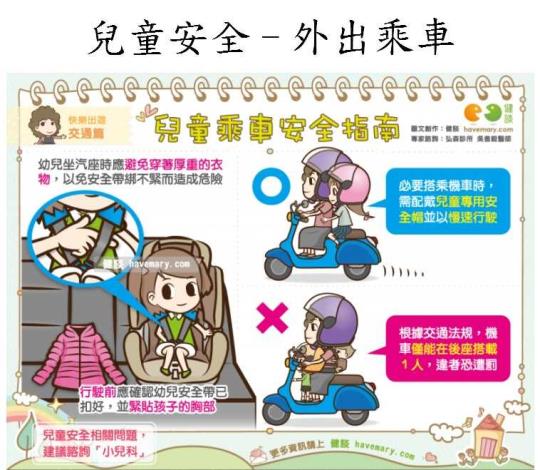 兒童安全-外出乘車